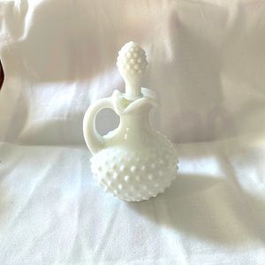 Vintage AVON Milk Glass Cruet